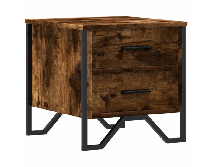 Sonata H Нощно шкафче, опушен дъб, 40x41x40 см, инженерно дърво