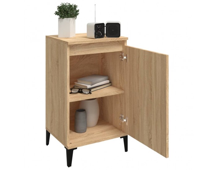 Sonata H Нощни шкафчета, 2 бр, сонома дъб, 40x35x70 см, инженерно дърво