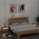 Sonata H Нощни шкафчета, 2 бр, с LED, дъб сонома, 60x35x40 см