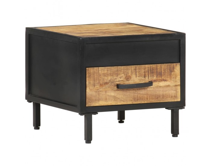 Sonata H Нощно шкафче, 40x40x35 см, грубо мангово дърво