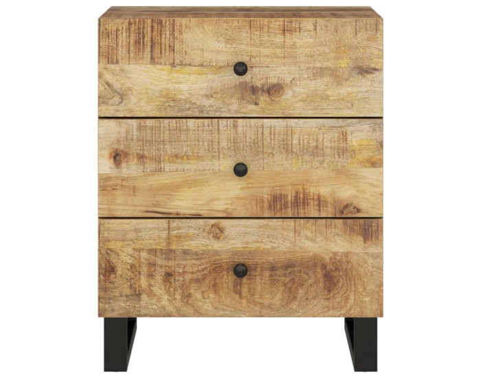 Sonata H Нощно шкафче, 50x33x62 см, масивно манго и инженерно дърво