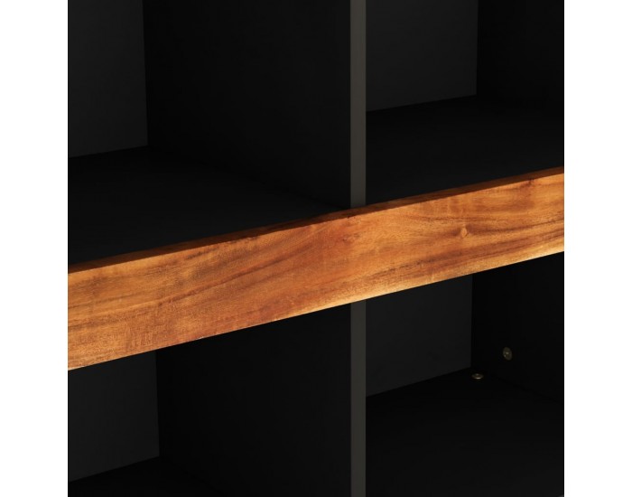 Sonata H Страничен шкаф 85x33x75 см масивна акация