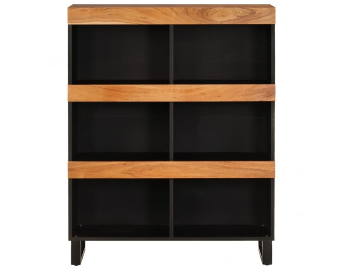 Sonata H Страничен шкаф 85x33x107 см масивна акация