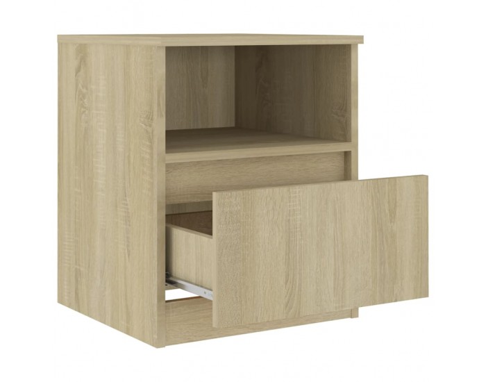 Sonata H Нощно шкафче, дъб сонома, 40x40x50 см, инженерно дърво