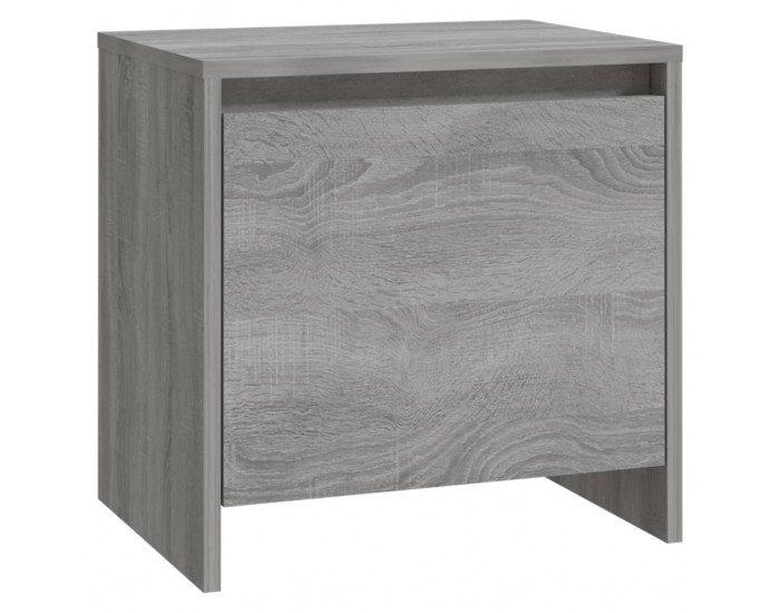 Sonata H Нощно шкафче, сив сонома, 45x34x44,5 см, инженерно дърво