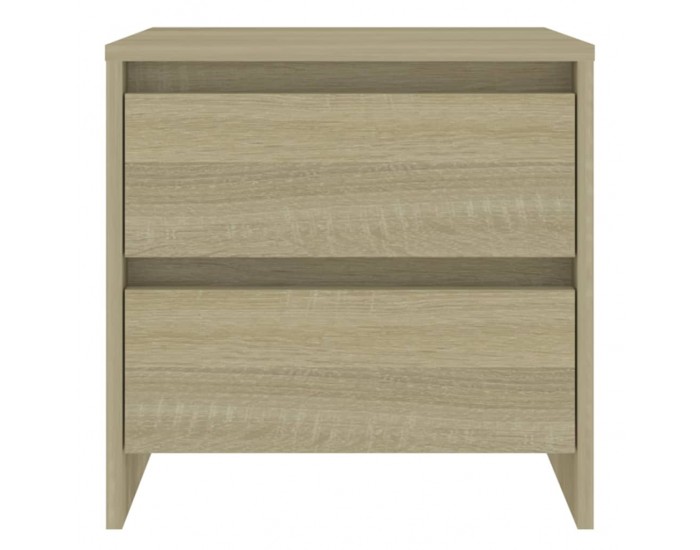 Sonata H Нощни шкафчета 2 бр сонома дъб 45x34,5x44,5 см инженерно дърво