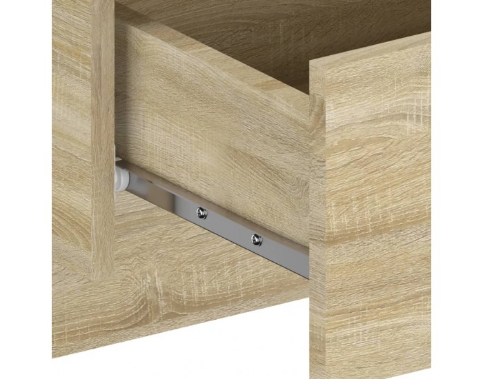Sonata H Нощни шкафчета за стенен монтаж, 2 бр, дъб сонома