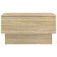 Sonata H Нощни шкафчета за стенен монтаж, 2 бр, дъб сонома