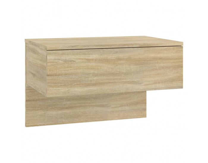 Sonata H Нощни шкафчета за стенен монтаж, 2 бр, дъб сонома