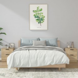 Sonata H Нощни шкафчета, 2 бр, сонома дъб, инженерно дърво - Нощни шкафчета