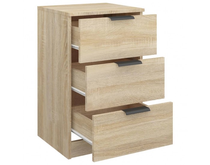 Sonata H Нощни шкафчета, 2 бр, сонома дъб, 40x36x65 см