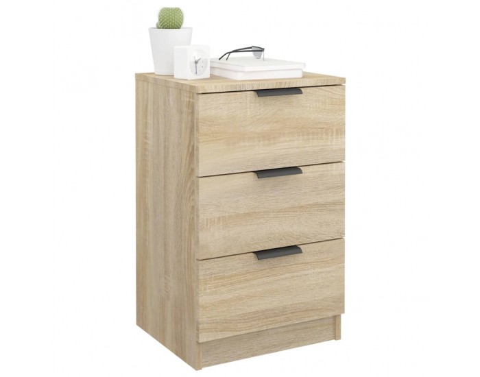 Sonata H Нощни шкафчета, 2 бр, сонома дъб, 40x36x65 см