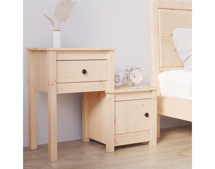 Sonata H Нощно шкафче, 79,5x38x65,5 см, бор масив