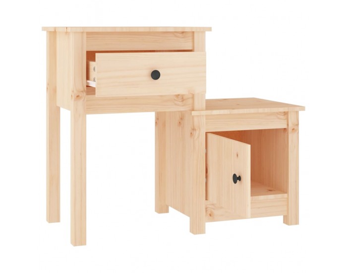 Sonata H Нощно шкафче, 79,5x38x65,5 см, бор масив