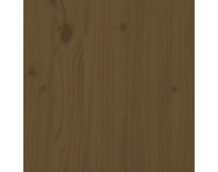 Sonata H Нощно шкафче меденокафяво 79,5x38x65,5 см борово дърво масив