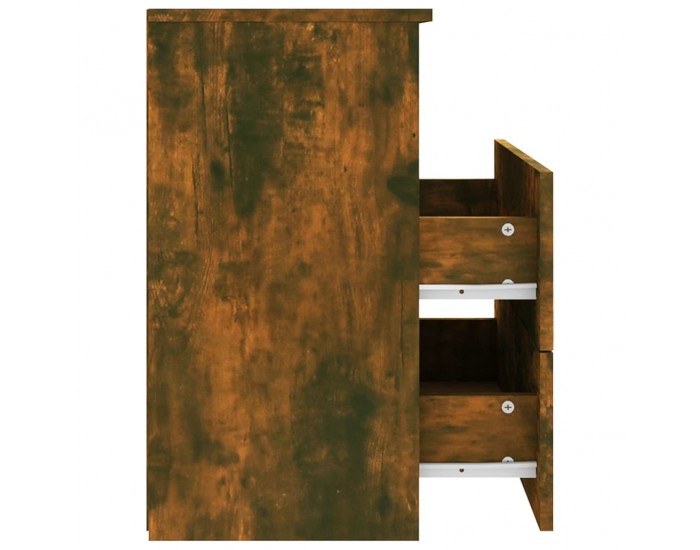 Sonata H Нощни шкафчета, 2 бр, опушен дъб, 50x32x60 см