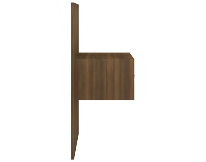 Sonata H Нощно шкафче за стенен монтаж, кафяв дъб