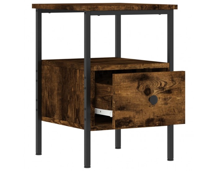 Sonata H Нощно шкафче, опушен дъб, 34x36x50 см, инженерно дърво