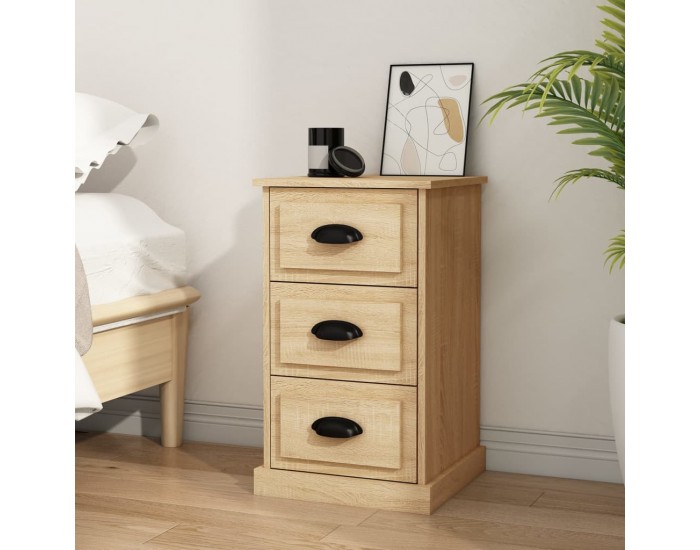 Sonata H Нощно шкафче, дъб сонома, 39x39x67 см, инженерно дърво