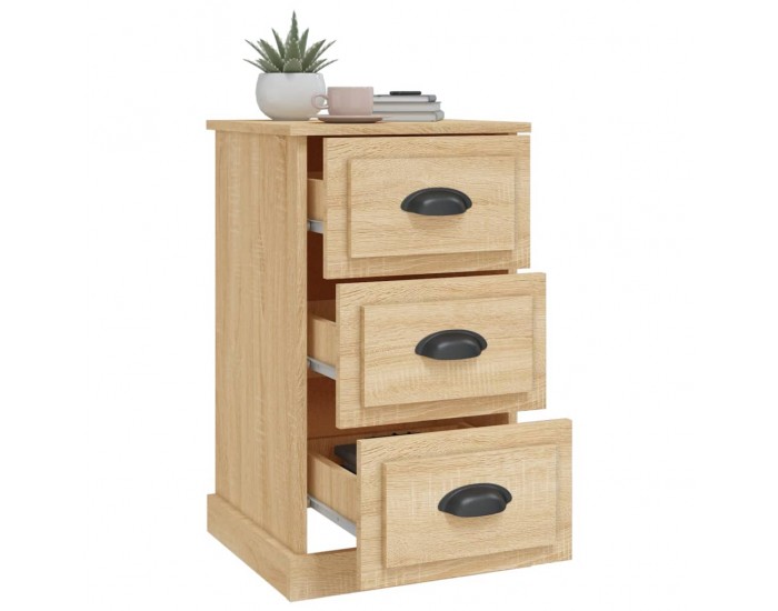 Sonata H Нощно шкафче, дъб сонома, 39x39x67 см, инженерно дърво