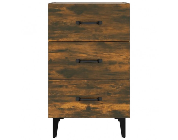 Sonata H Нощно шкафче, опушен дъб, 40x40x66 см, инженерно дърво