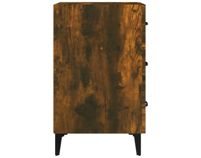 Sonata H Нощно шкафче, опушен дъб, 40x40x66 см, инженерно дърво