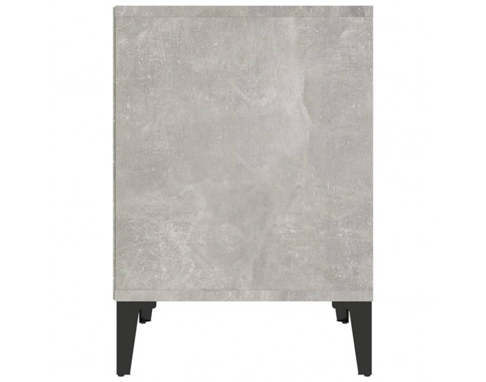 Sonata H Нощни шкафчета, 2 бр, бетонно сиво, 40x35x50 см