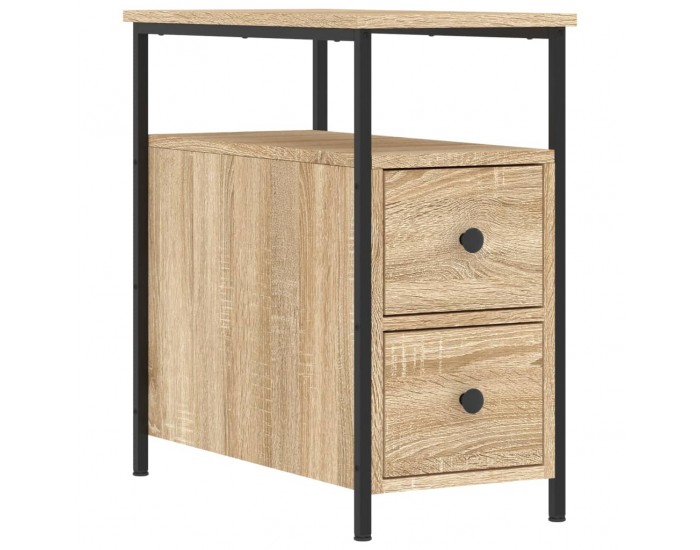 Sonata H Нощни шкафчета 2 бр дъб сонома 30x60x60 см инженерно дърво