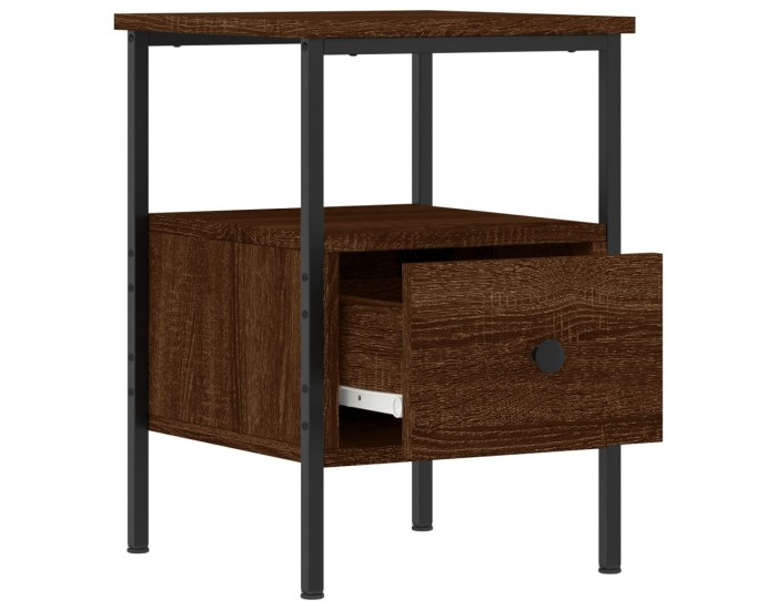 Sonata H Нощно шкафче, кафяв дъб, 34x36x50 см, инженерно дърво