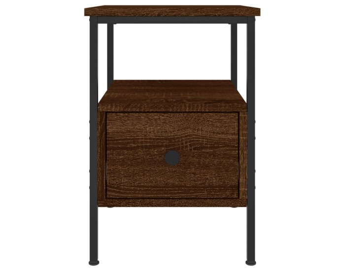 Sonata H Нощно шкафче, кафяв дъб, 34x36x50 см, инженерно дърво