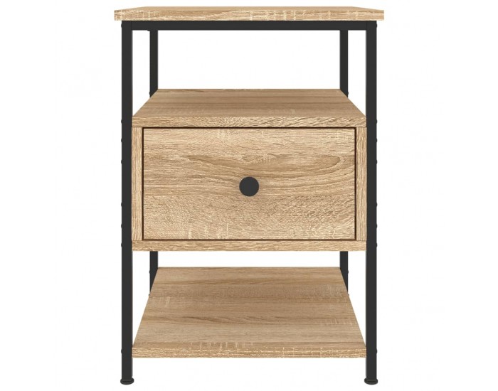 Sonata H Нощни шкафчета 2 бр дъб сонома 40x42x56 см инженерно дърво