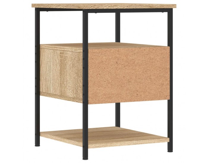 Sonata H Нощни шкафчета 2 бр дъб сонома 40x42x56 см инженерно дърво