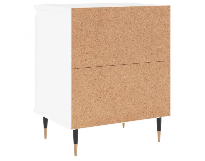 Sonata H Нощни шкафчета 2 бр бели 40x30x50 см инженерно дърво