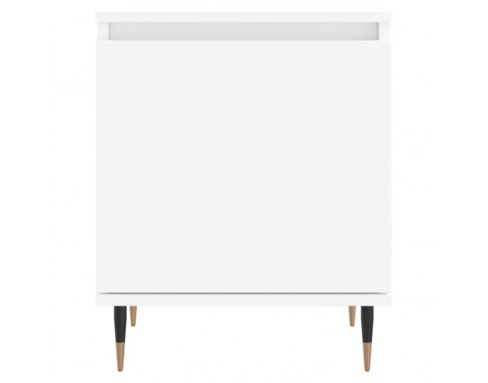 Sonata H Нощни шкафчета 2 бр бели 40x30x50 см инженерно дърво