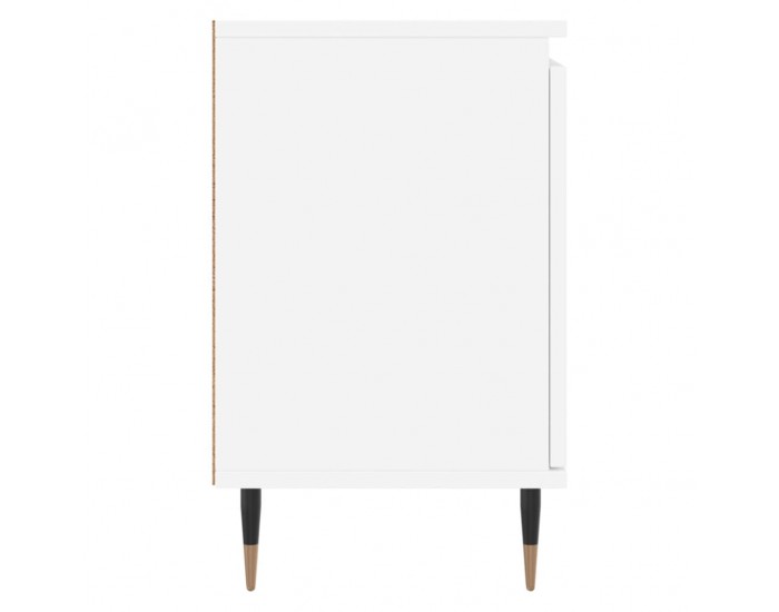 Sonata H Нощни шкафчета 2 бр бели 40x30x50 см инженерно дърво