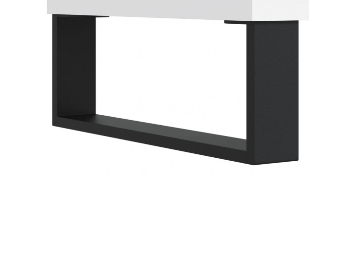 Sonata H Нощни шкафчета 2 бр бели 40x30x50 см инженерно дърво