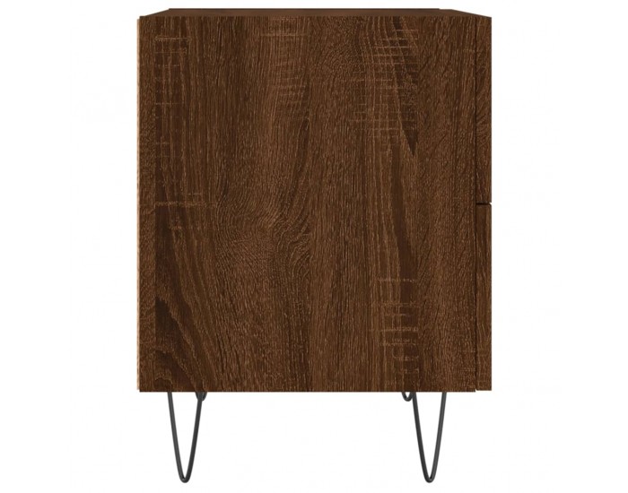 Sonata H Нощни шкафчета 2 бр кафяв дъб 40x35x47,5 см инженерно дърво