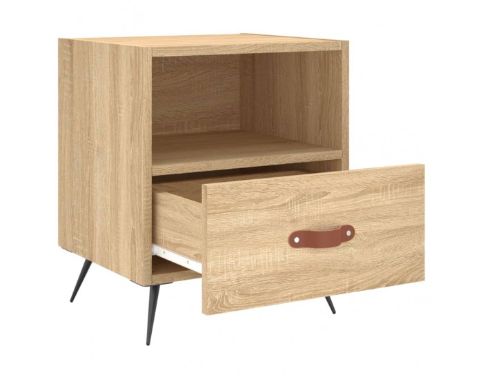 Sonata H Нощни шкафчета 2 бр дъб сонома 40x35x47,5 см инженерно дърво