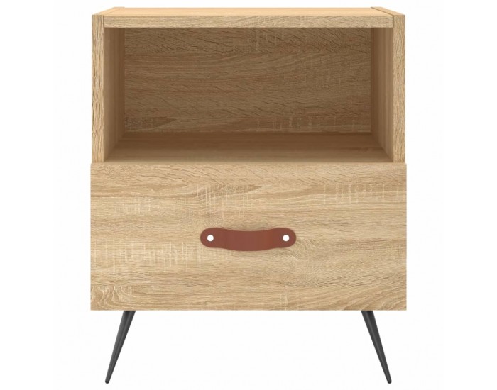 Sonata H Нощни шкафчета 2 бр дъб сонома 40x35x47,5 см инженерно дърво