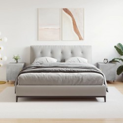 Sonata H Нощни шкафчета 2 бр бетонно сиво 40x40x50 см инженерно дърво - Нощни шкафчета