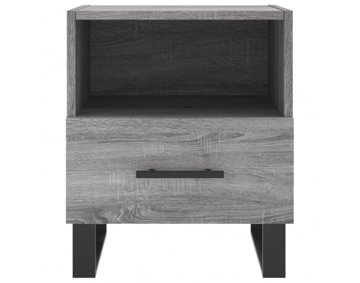 Sonata H Нощни шкафчета 2 бр сив сонома 40x35x47,5 см инженерно дърво