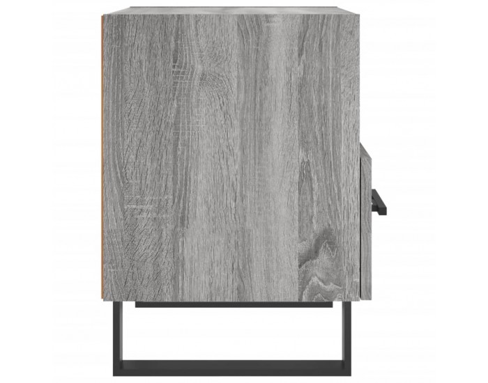 Sonata H Нощни шкафчета 2 бр сив сонома 40x35x47,5 см инженерно дърво