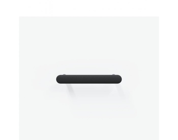 Sonata H Нощно шкафче, черно, 40x40x66 см, инженерно дърво