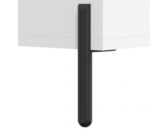 Sonata H Нощно шкафче, черно, 40x40x66 см, инженерно дърво