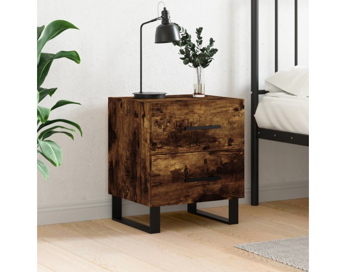 Sonata H Нощно шкафче, опушен дъб, 40x35x47,5 см, инженерно дърво