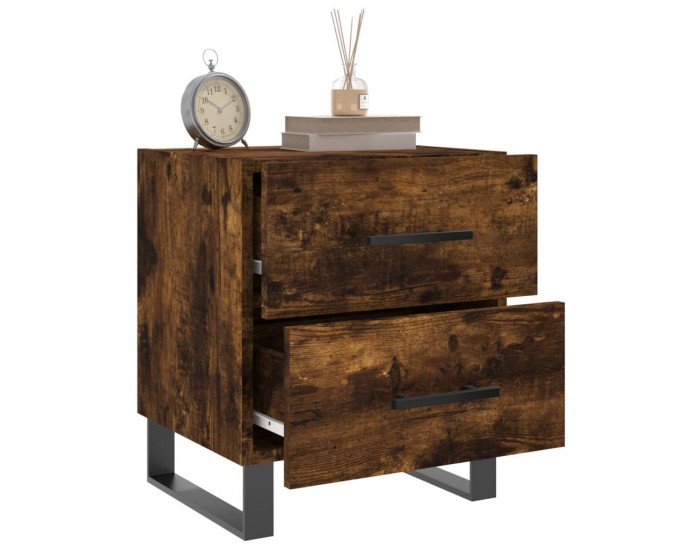 Sonata H Нощно шкафче, опушен дъб, 40x35x47,5 см, инженерно дърво