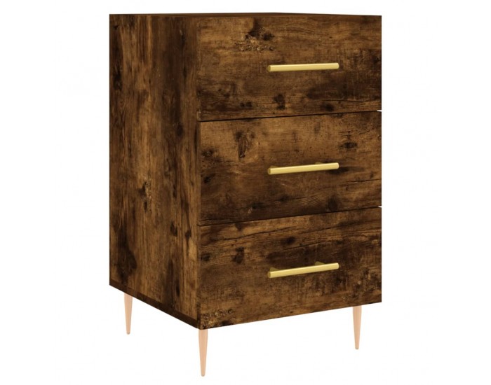 Sonata H Нощно шкафче, опушен дъб, 40x40x66 см, инженерно дърво