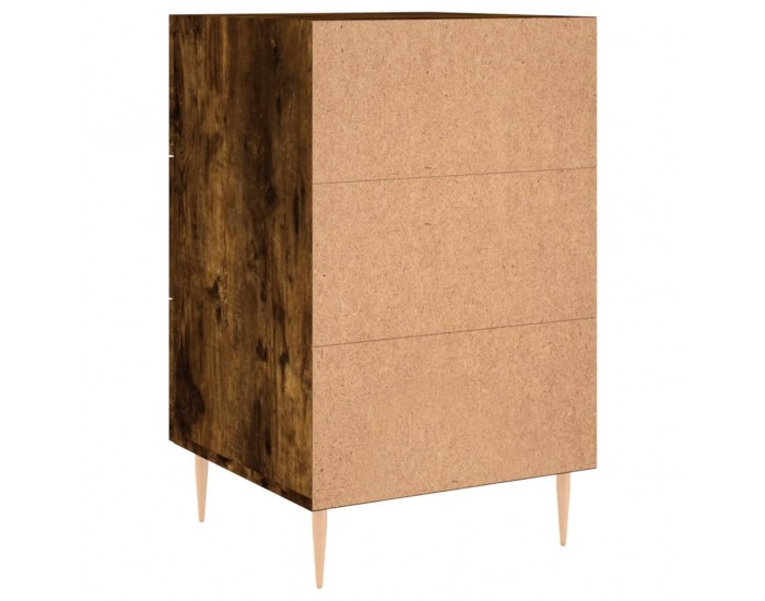 Sonata H Нощно шкафче, опушен дъб, 40x40x66 см, инженерно дърво