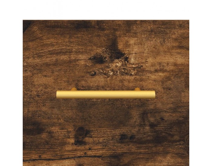 Sonata H Нощно шкафче, опушен дъб, 40x40x66 см, инженерно дърво