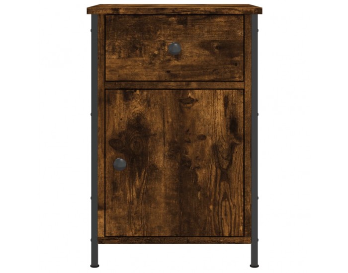 Sonata H Нощни шкафчета 2 бр опушен дъб 40x42x60 см инженерно дърво